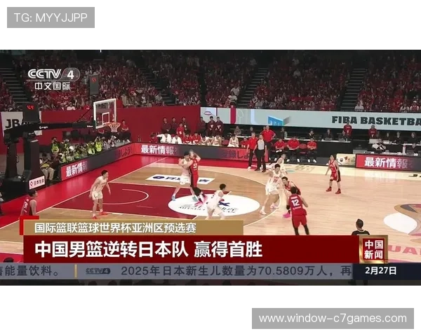 中国篮球队在世界杯预选赛中逆转胜利，年轻球员表现亮眼